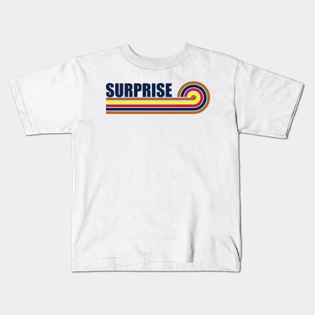 Surprise Arizona horizontal sunset Kids T-Shirt by DPattonPD